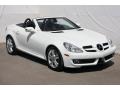 2010 Arctic White Mercedes-Benz SLK 300 Roadster  photo #5