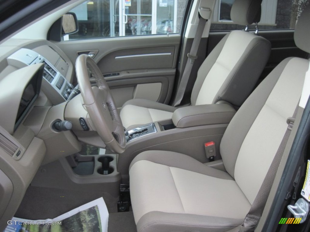 Pastel Pebble Beige Interior 2010 Dodge Journey SXT Photo #79816327