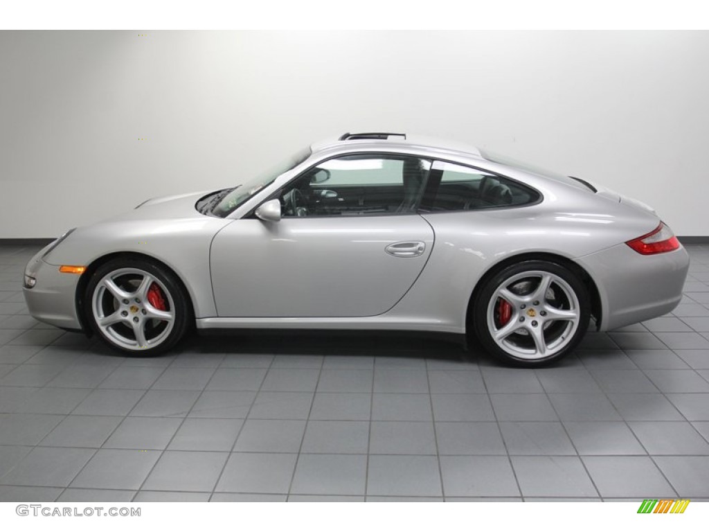Arctic Silver Metallic 2006 Porsche 911 Carrera 4S Coupe Exterior Photo #79817158