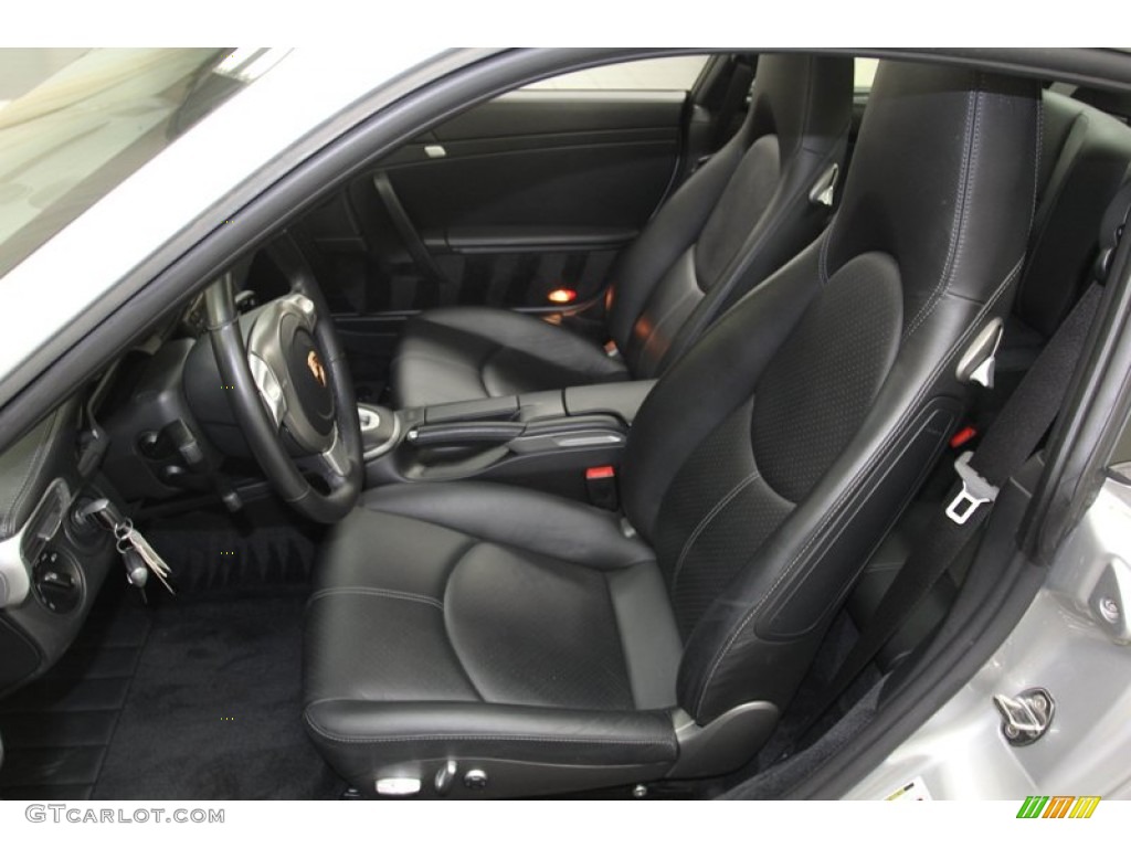 Black Interior 2006 Porsche 911 Carrera 4S Coupe Photo #79817177