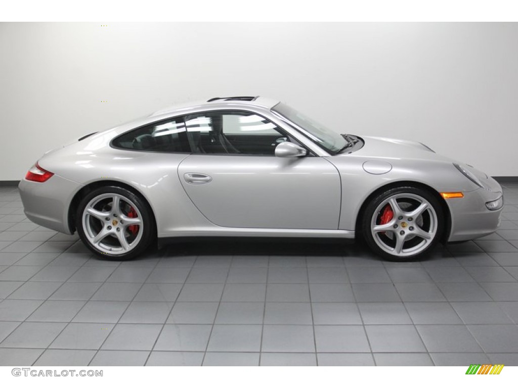 Arctic Silver Metallic 2006 Porsche 911 Carrera 4S Coupe Exterior Photo #79817246