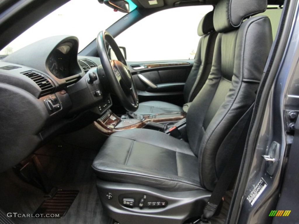 Black Interior 2003 BMW X5 4.4i Photo #79817323