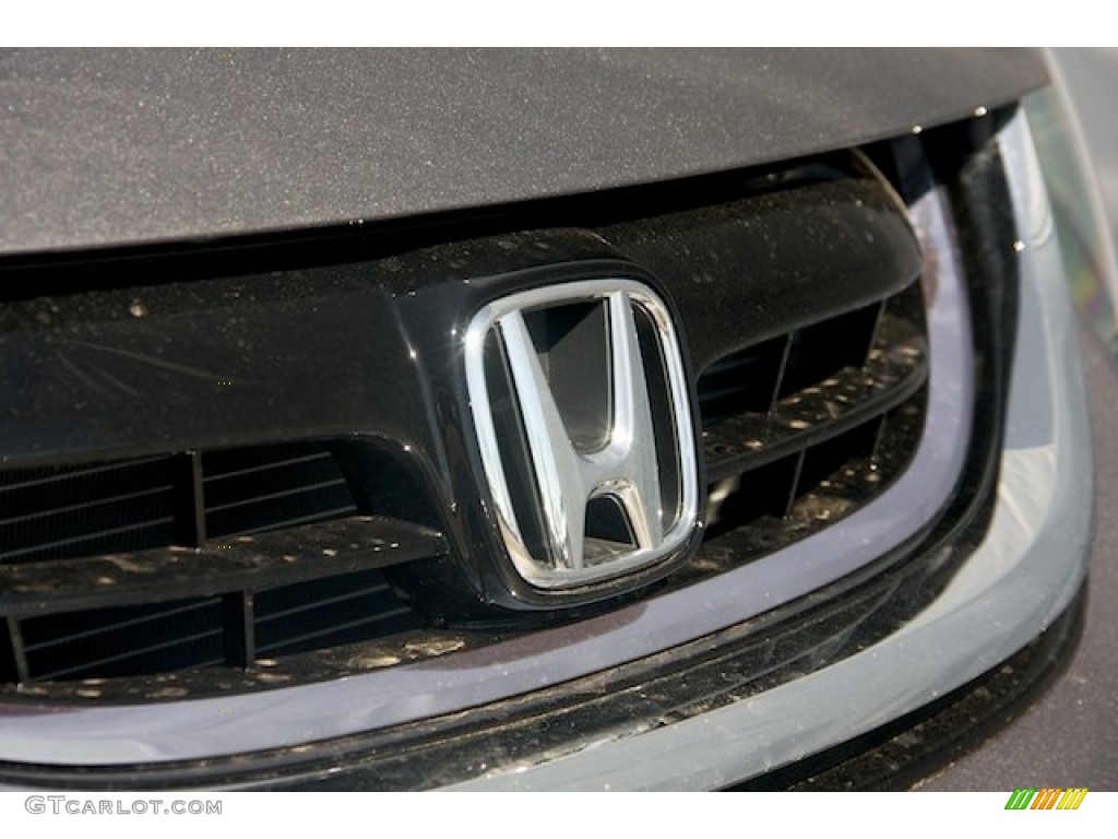 2013 Civic Hybrid Sedan - Polished Metal Metallic / Gray photo #9
