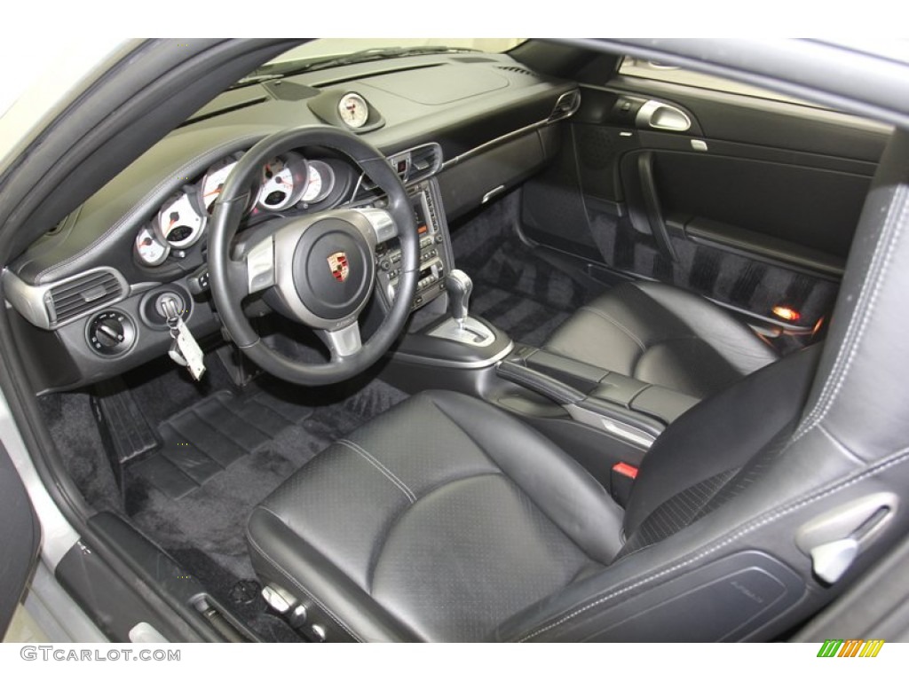 Black Interior 2006 Porsche 911 Carrera 4S Coupe Photo #79817353