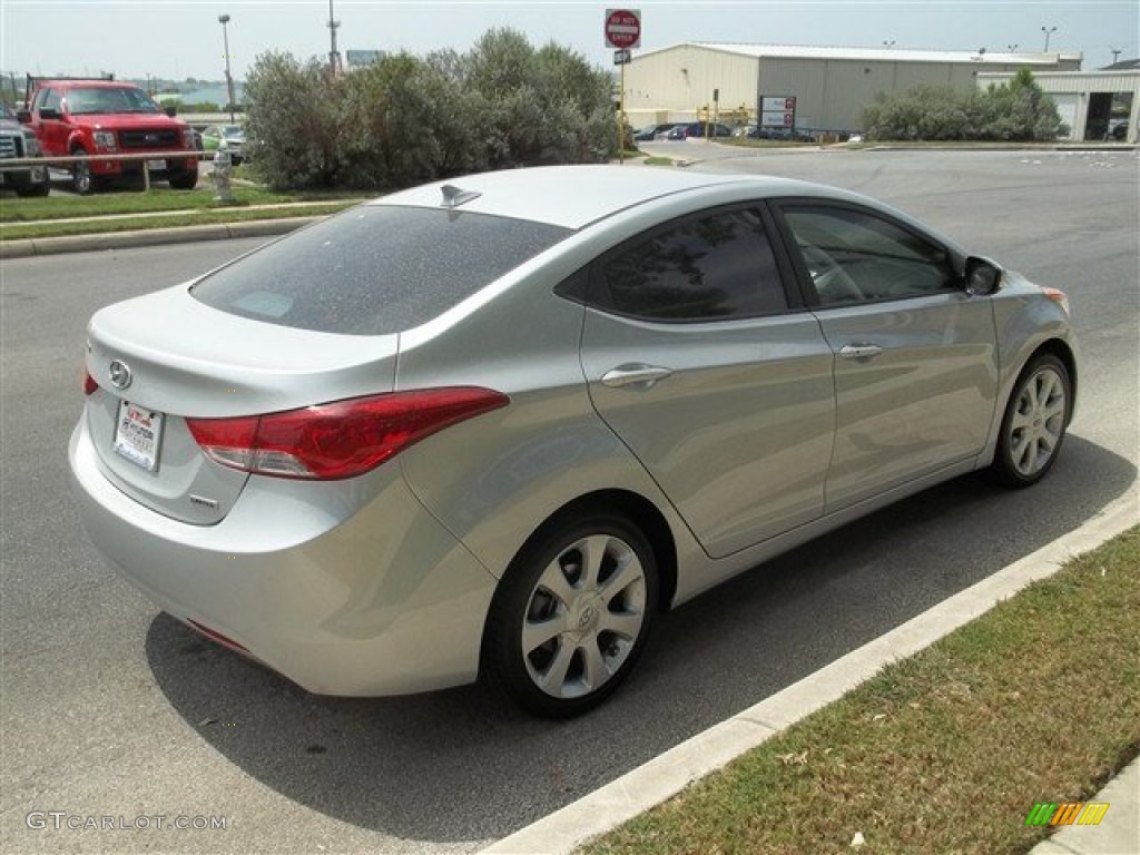2012 Elantra GLS - Silver / Gray photo #4