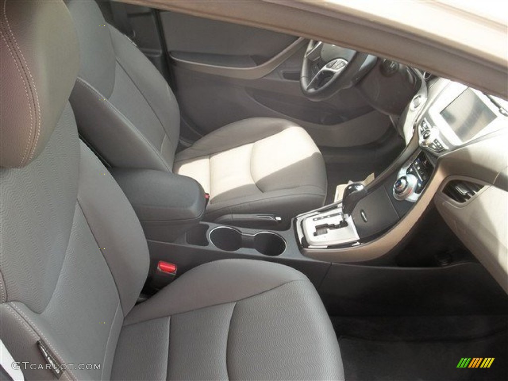 2012 Elantra GLS - Silver / Gray photo #5