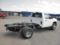 Summit White - Sierra 3500HD Regular Cab 4x4 Chassis Photo No. 17