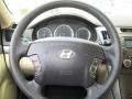 Camel 2009 Hyundai Sonata GLS Steering Wheel