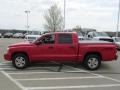 2005 Flame Red Dodge Dakota SLT Quad Cab 4x4  photo #9