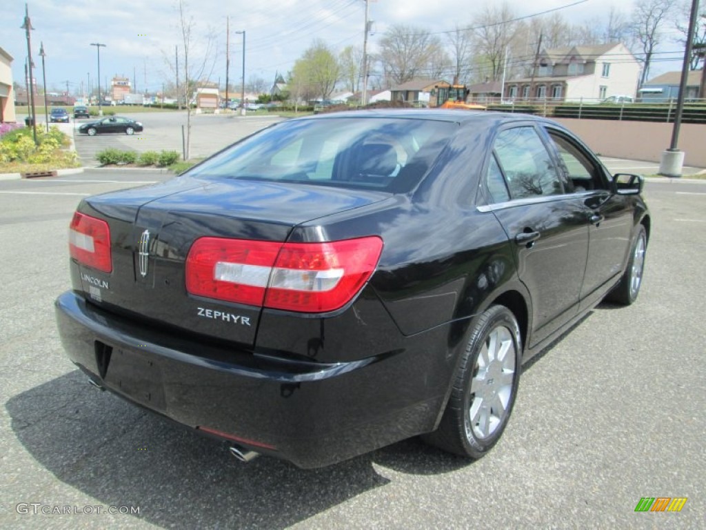 2006 Zephyr  - Black Clearcoat / Dark Charcoal photo #6