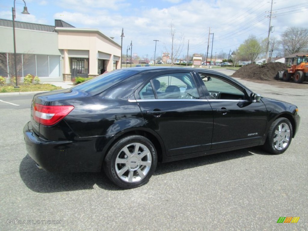 2006 Zephyr  - Black Clearcoat / Dark Charcoal photo #7