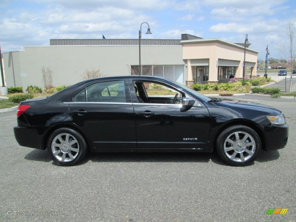 2006 Zephyr  - Black Clearcoat / Dark Charcoal photo #8