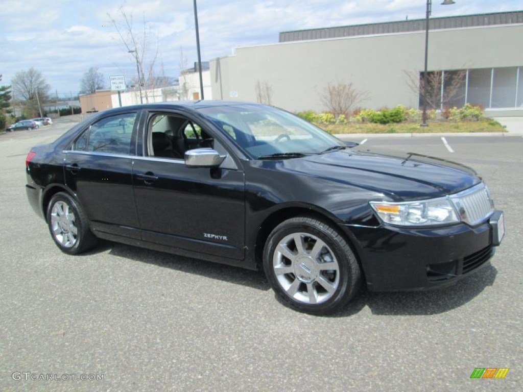 2006 Zephyr  - Black Clearcoat / Dark Charcoal photo #9