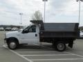 Oxford White - F350 Super Duty XL Regular Cab 4x4 Dump Truck Photo No. 8