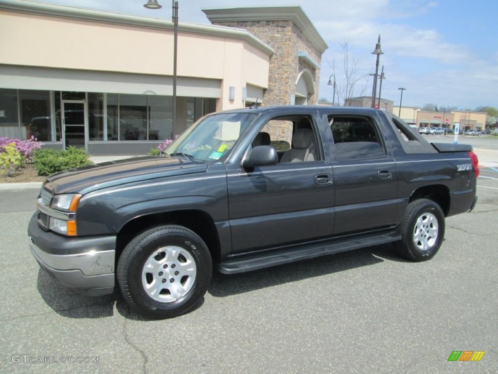 Dark Gray Metallic 2005 Chevrolet Avalanche Z71 4x4 Exterior Photo #79820782