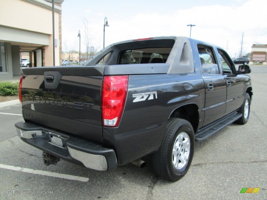 Dark Gray Metallic 2005 Chevrolet Avalanche Z71 4x4 Exterior Photo #79820901