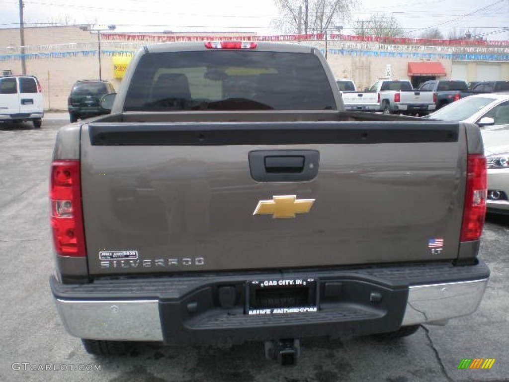 2013 Silverado 1500 LT Extended Cab 4x4 - Mocha Steel Metallic / Ebony photo #8