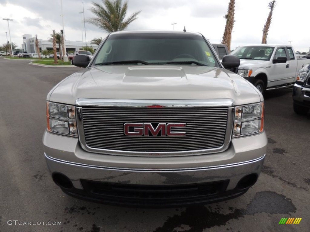 2008 Sierra 1500 Crew Cab - Silver Birch Metallic / Dark Titanium photo #2