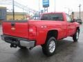Victory Red - Silverado 2500HD LT Regular Cab 4x4 Photo No. 8