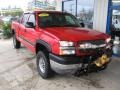 2003 Victory Red Chevrolet Silverado 2500HD LT Crew Cab 4x4  photo #1