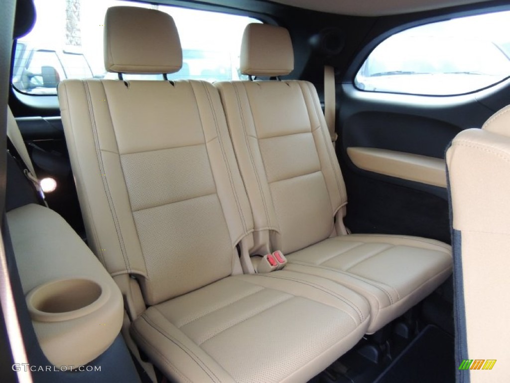 Black/Tan Interior 2011 Dodge Durango Citadel Photo #79822656
