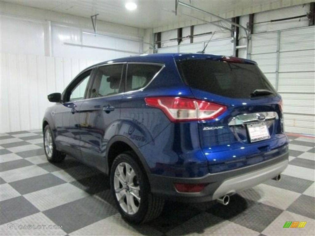 2013 Escape SEL 2.0L EcoBoost - Deep Impact Blue Metallic / Medium Light Stone photo #5