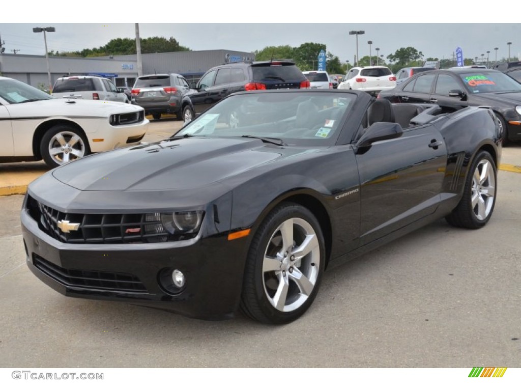 Black 2011 Chevrolet Camaro LT/RS Convertible Exterior Photo #79823725