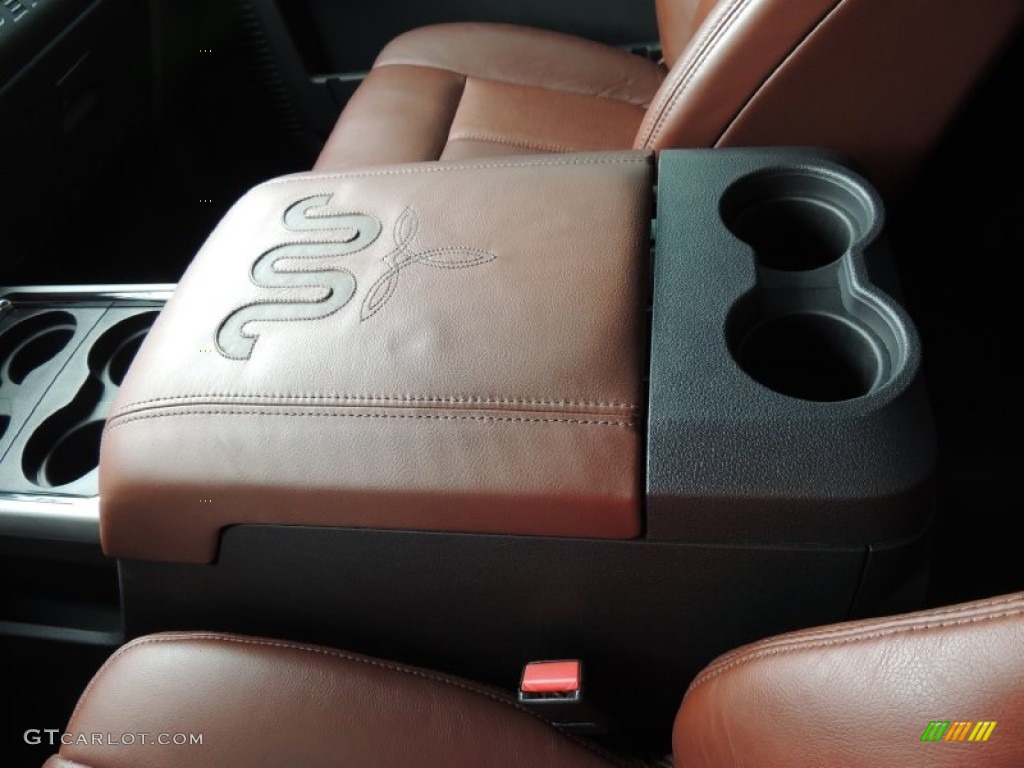 2012 F350 Super Duty King Ranch Crew Cab 4x4 Dually - Oxford White / Chaparral Leather photo #22