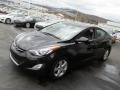 2012 Midnight Black Hyundai Elantra GLS  photo #5