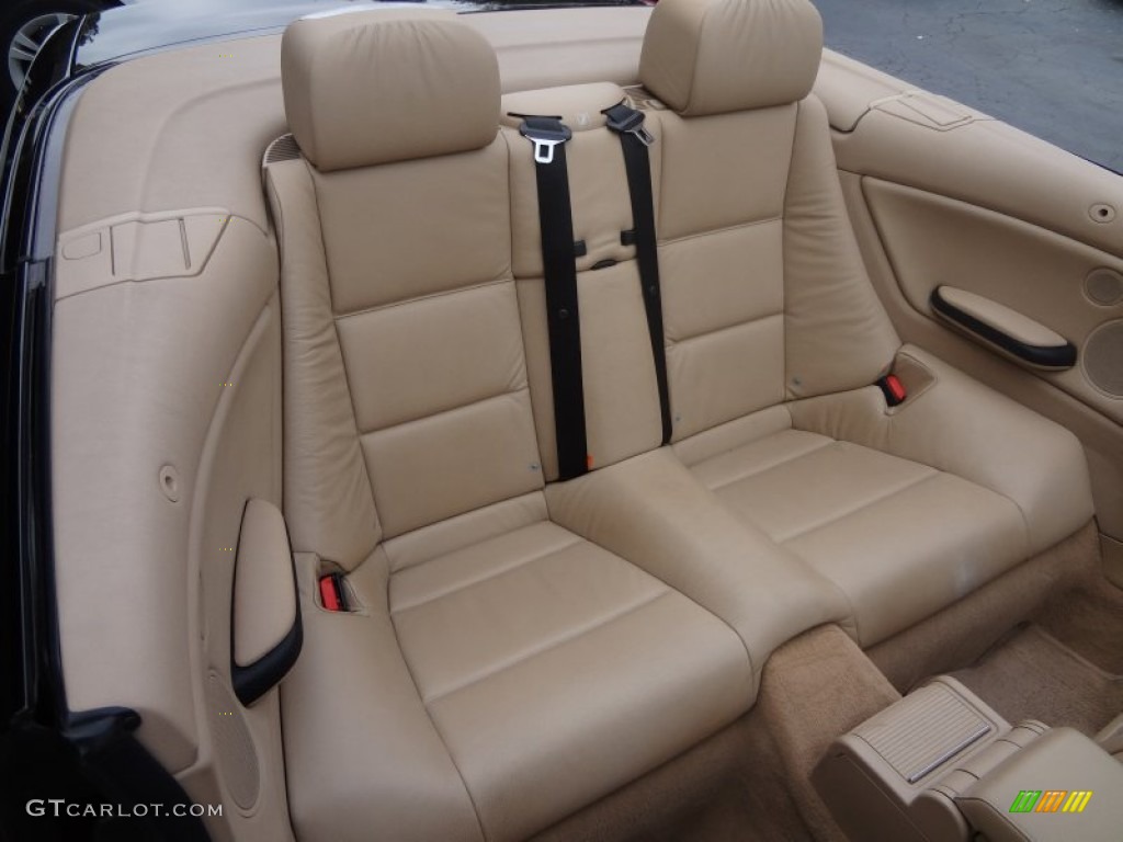 2005 BMW 3 Series 330i Convertible Rear Seat Photo #79825103