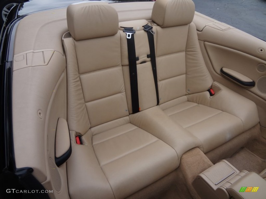 Sand Interior 2005 BMW 3 Series 330i Convertible Photo #79825103