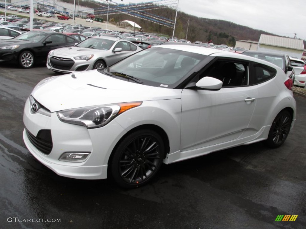 2013 Veloster RE:MIX Edition - Century White / Black photo #3