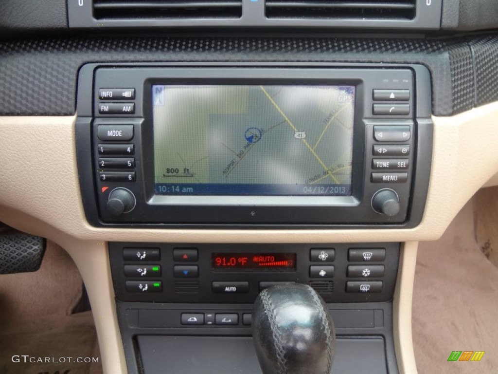 2005 3 Series 330i Convertible - Black Sapphire Metallic / Sand photo #15