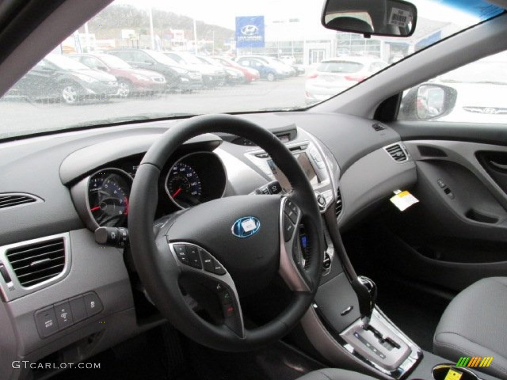 2013 Elantra Limited - Silver / Gray photo #5