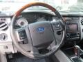 Charcoal Black 2008 Ford Expedition Limited Steering Wheel