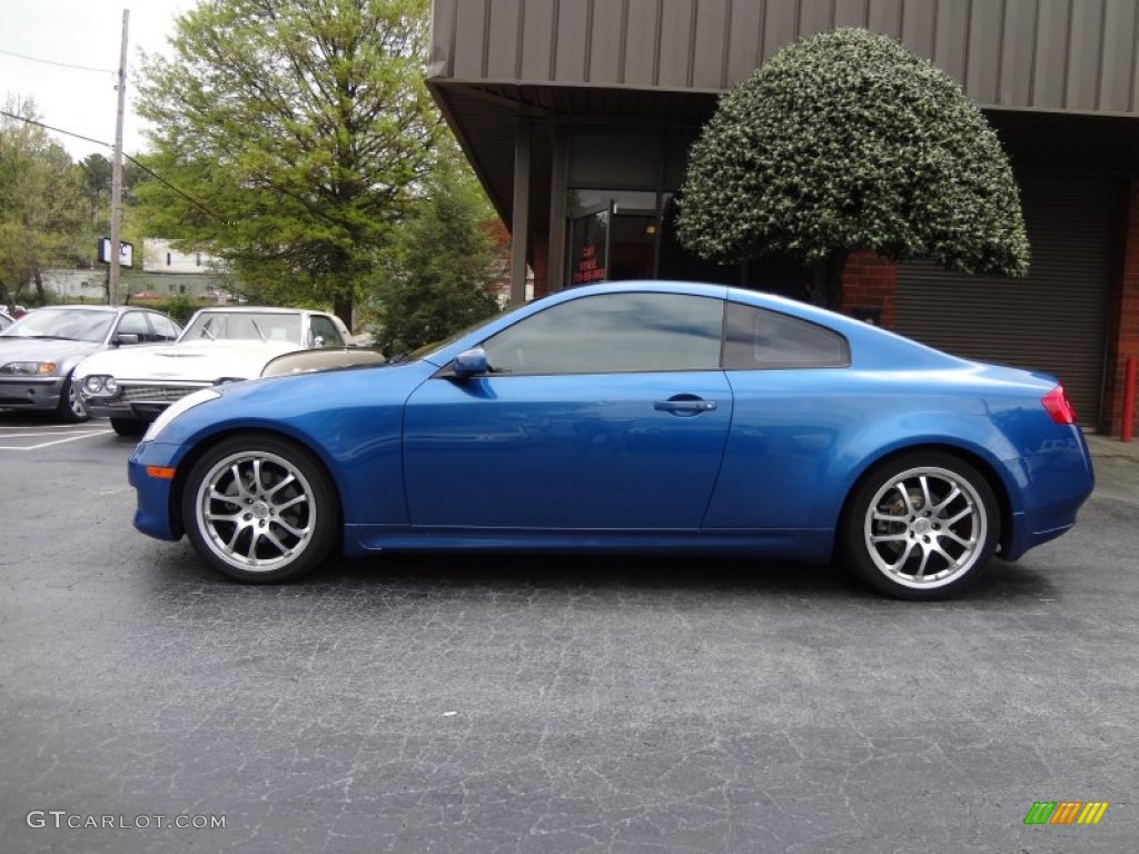 Athens Blue Pearl Metallic 2007 Infiniti G 35 Coupe Exterior Photo #79826289