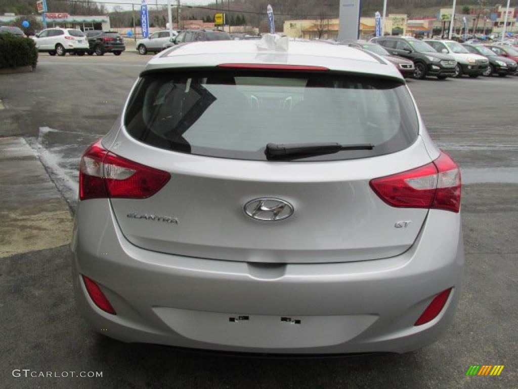 2013 Elantra GT - Silver / Black photo #4