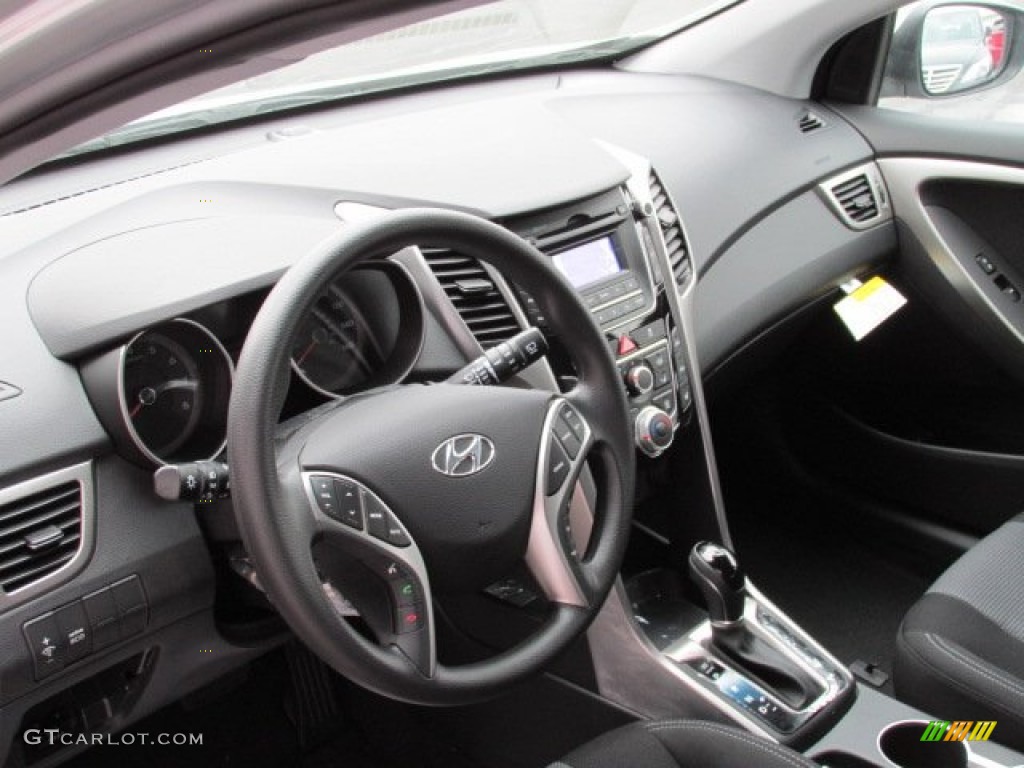 2013 Elantra GT - Silver / Black photo #5