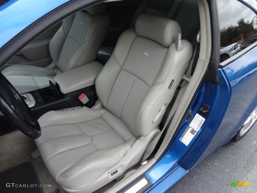 2007 Infiniti G 35 Coupe Front Seat Photo #79826350