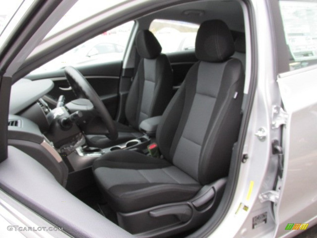 2013 Elantra GT - Silver / Black photo #7