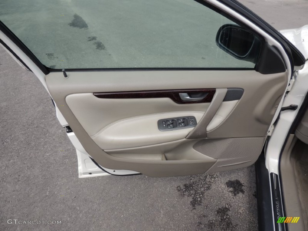 2003 Volvo S60 2.4T Taupe Door Panel Photo #79827291