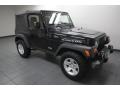 Black 2005 Jeep Wrangler Rubicon 4x4 Exterior