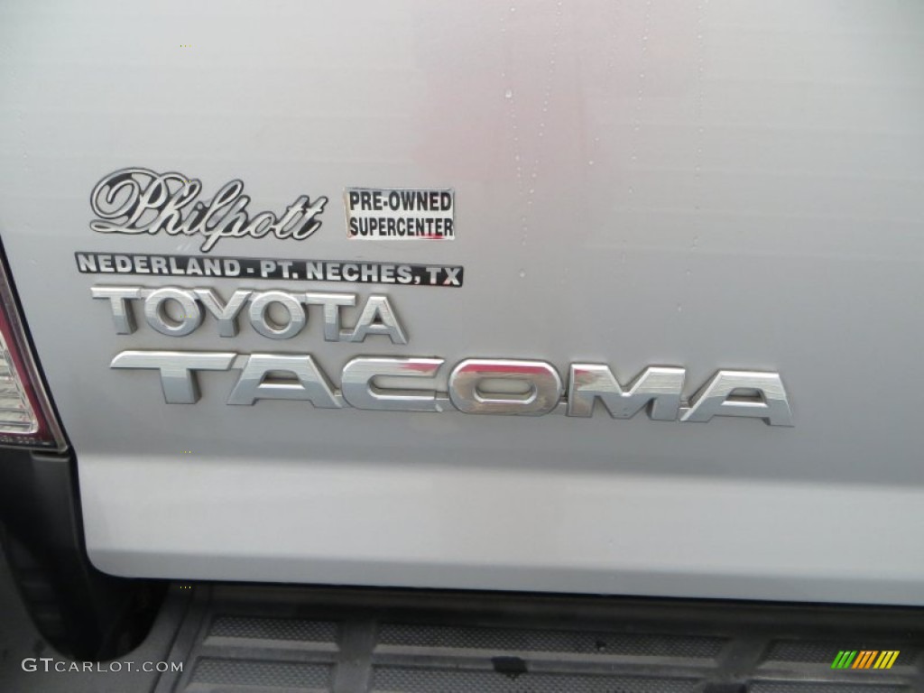 2009 Tacoma V6 SR5 PreRunner Double Cab - Silver Streak Mica / Graphite Gray photo #20
