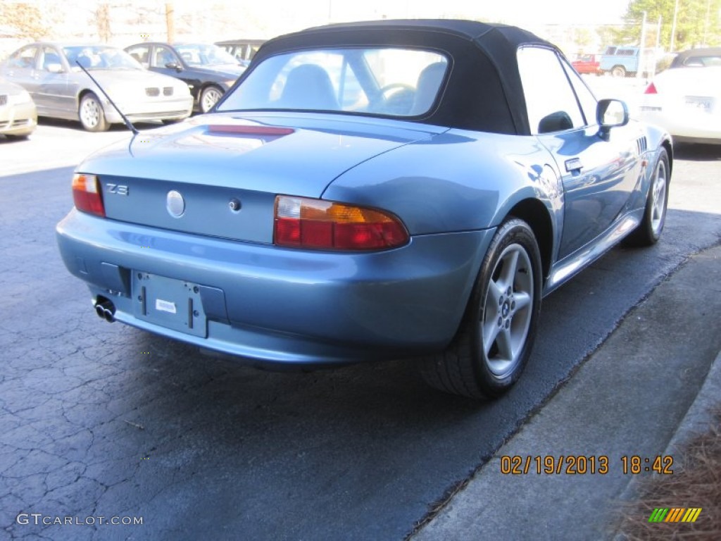 1997 Z3 2.8 Roadster - Atlanta Blue Metallic / Beige photo #5