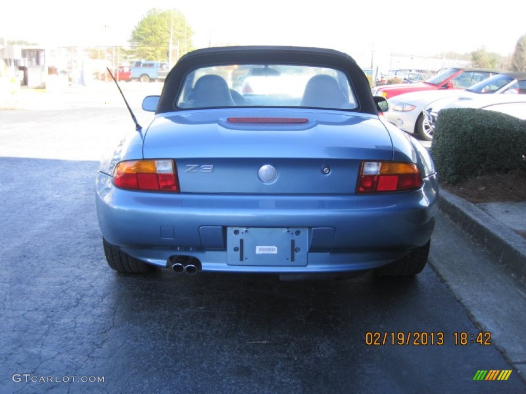 1997 Z3 2.8 Roadster - Atlanta Blue Metallic / Beige photo #6