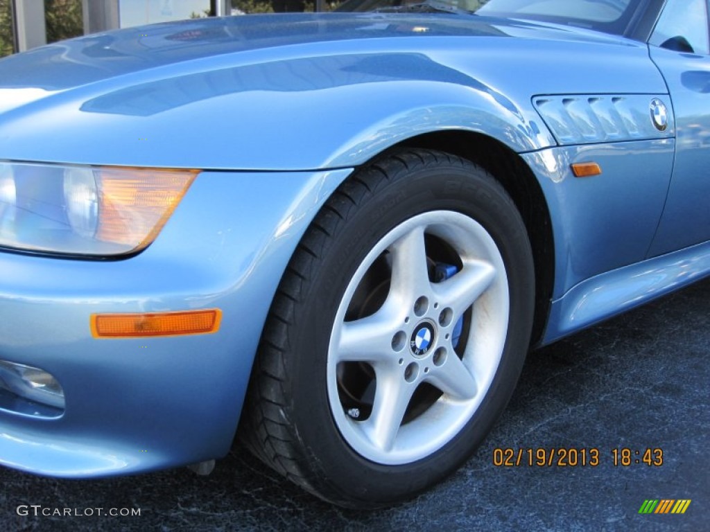 1997 Z3 2.8 Roadster - Atlanta Blue Metallic / Beige photo #13