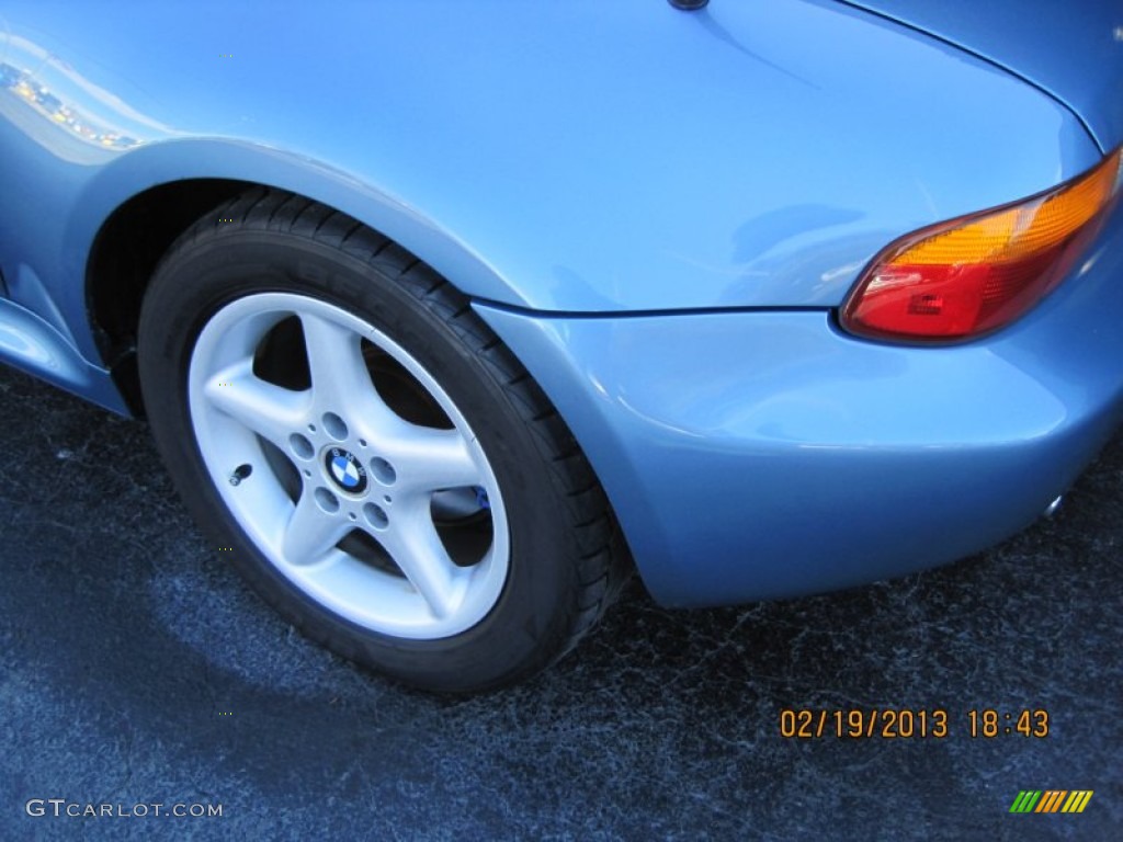 1997 Z3 2.8 Roadster - Atlanta Blue Metallic / Beige photo #16