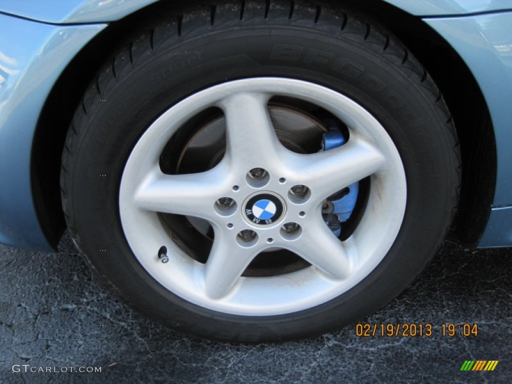1997 Z3 2.8 Roadster - Atlanta Blue Metallic / Beige photo #19