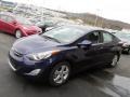 2013 Indigo Night Hyundai Elantra GLS  photo #3