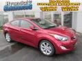 2013 Sparkling Ruby Hyundai Elantra Limited  photo #1